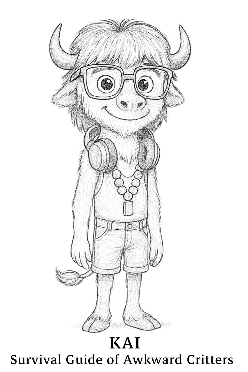 Kai Coloring Page