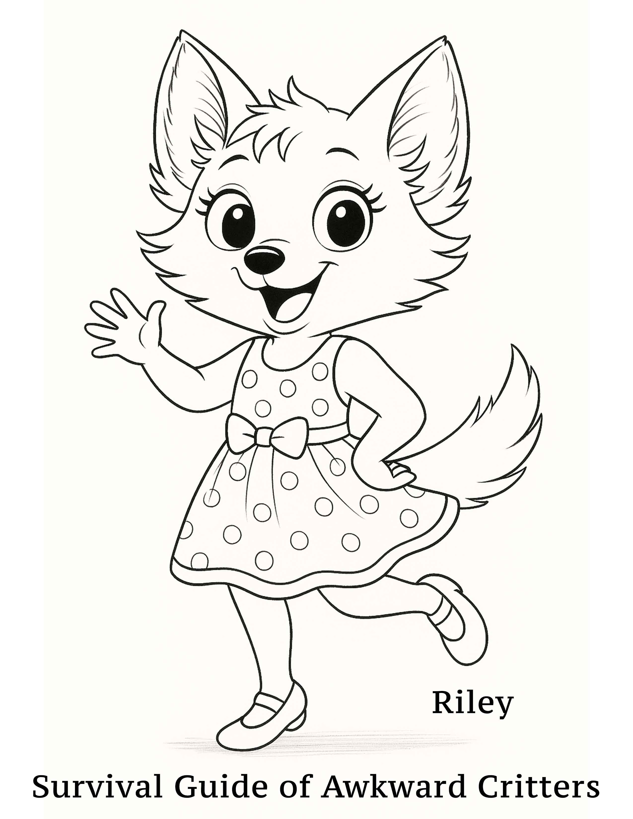 Riley Coloring Page