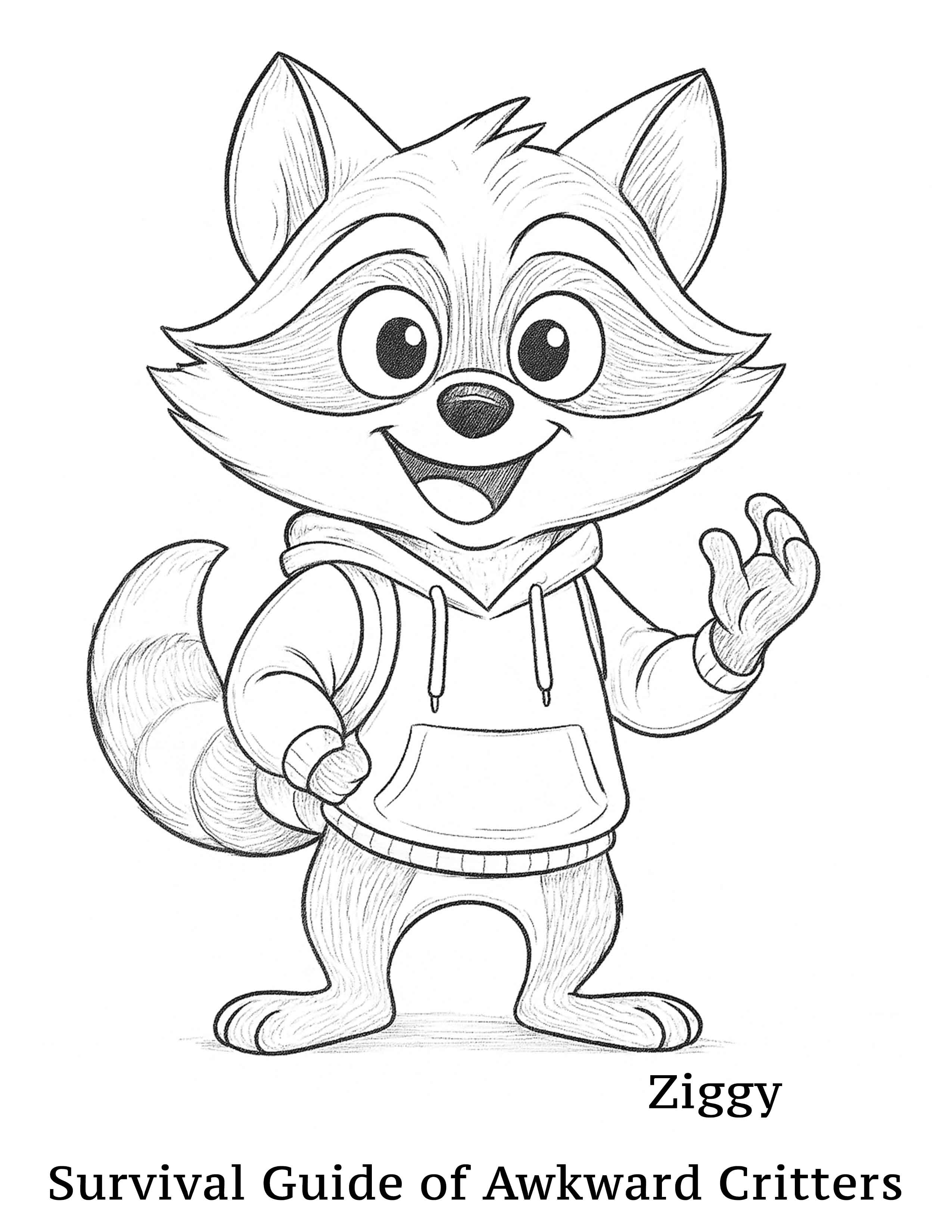 Ziggy Coloring Page